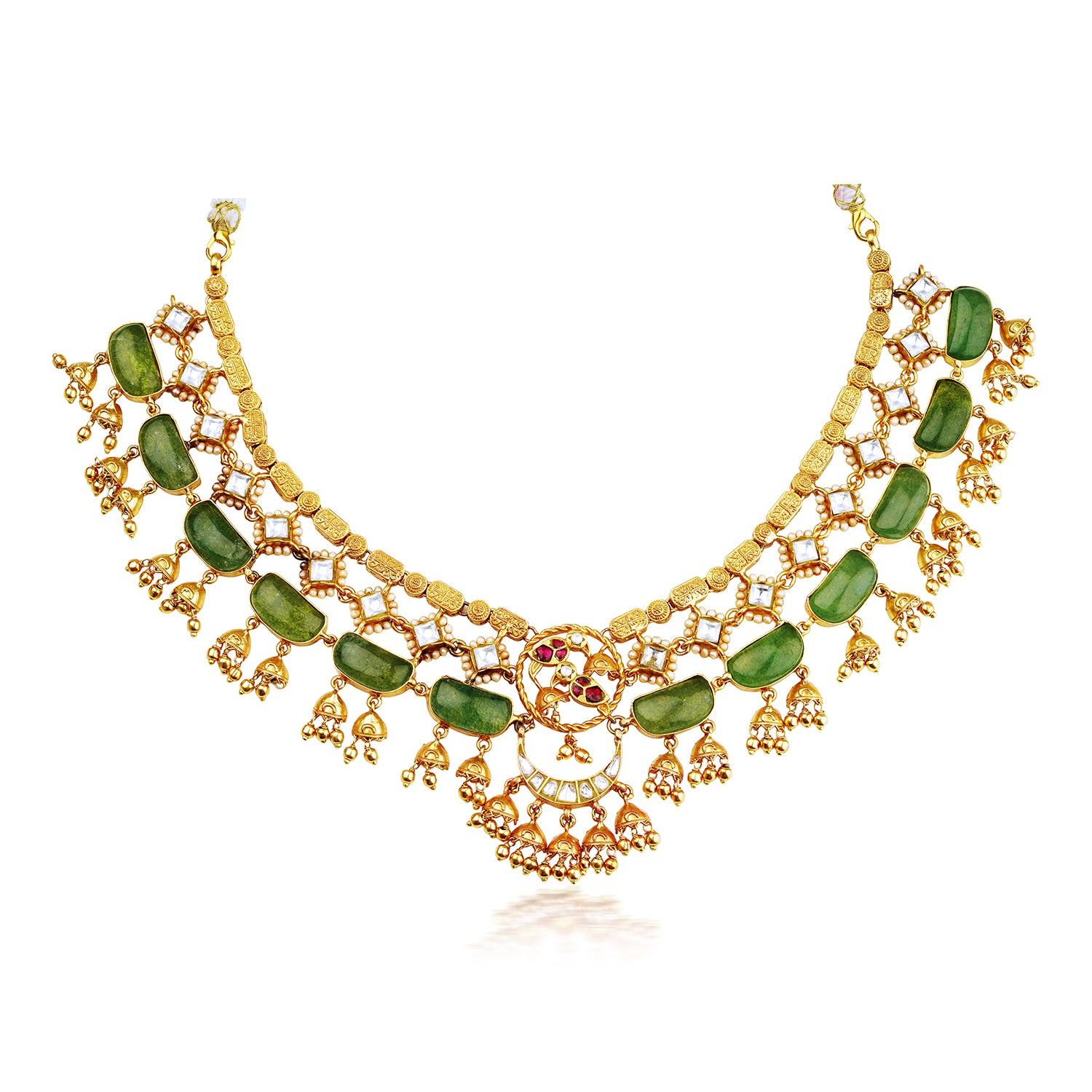 The Meena Emerald Bloom