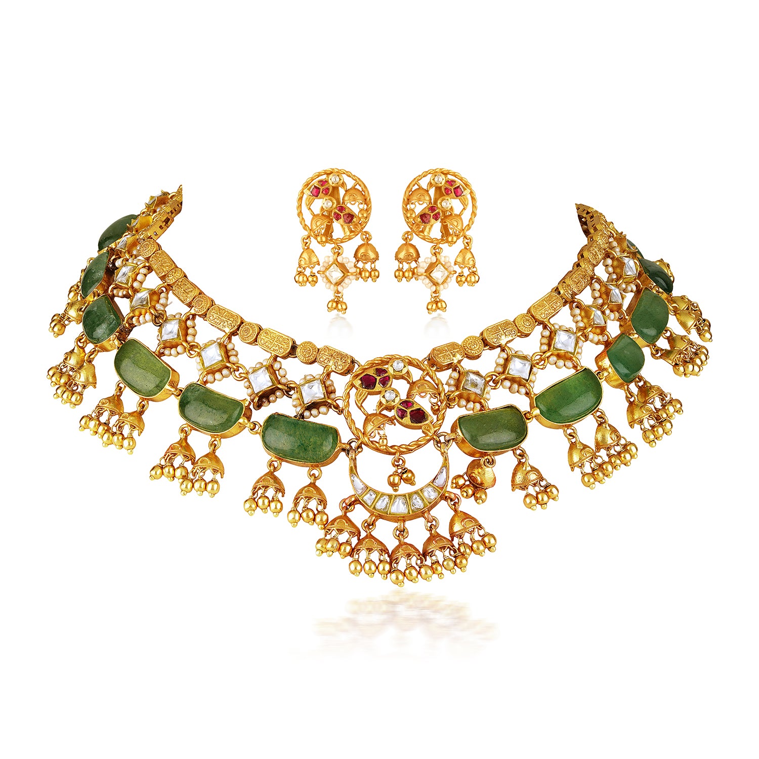 The Meena Emerald Bloom