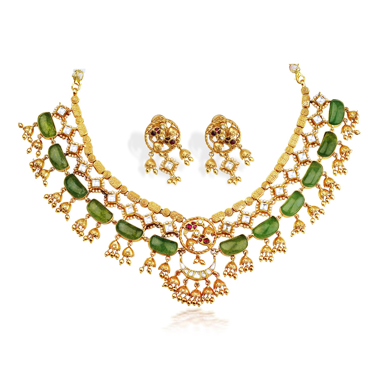 The Meena Emerald Bloom