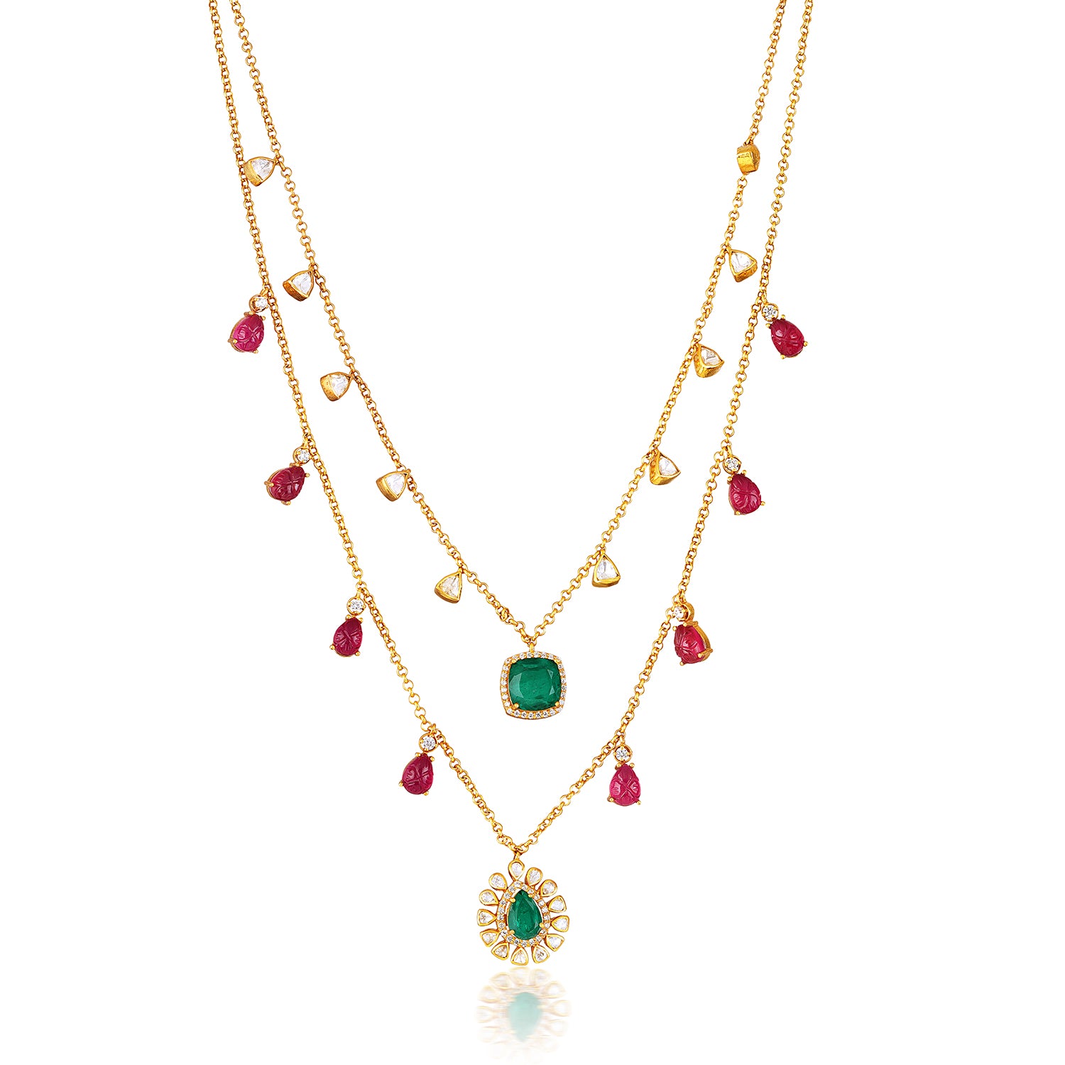 The Emerald Swarovski Halo