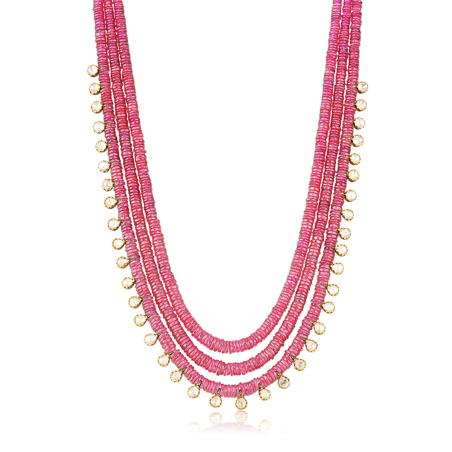 The Scarlet Moissanite Chain