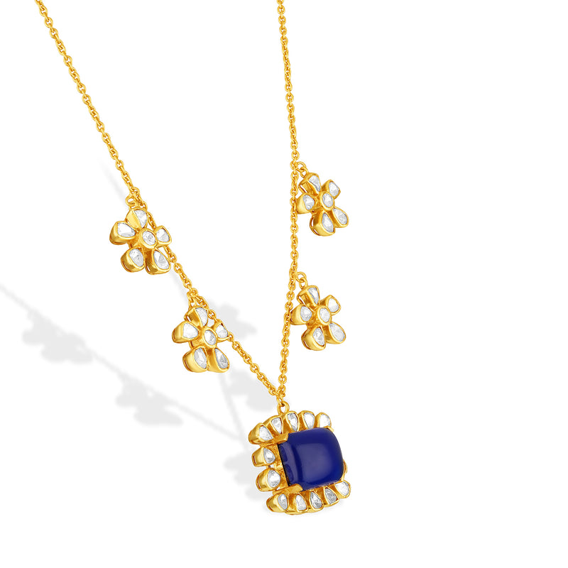 The Cobalt Moissanite Solo