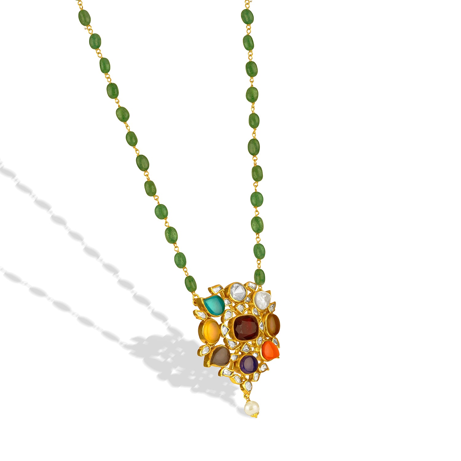 The Navrang Emerald Chain