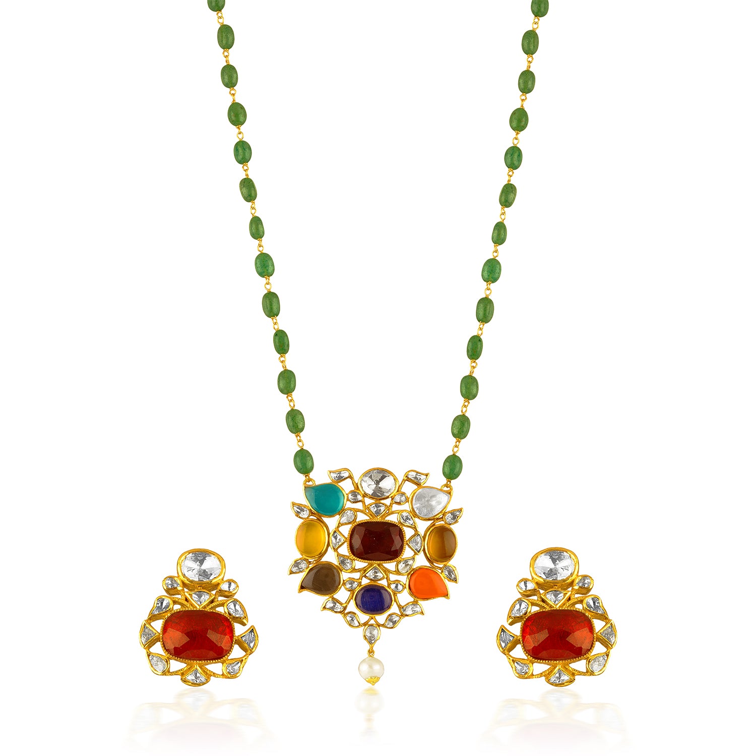 The Navrang Emerald Chain