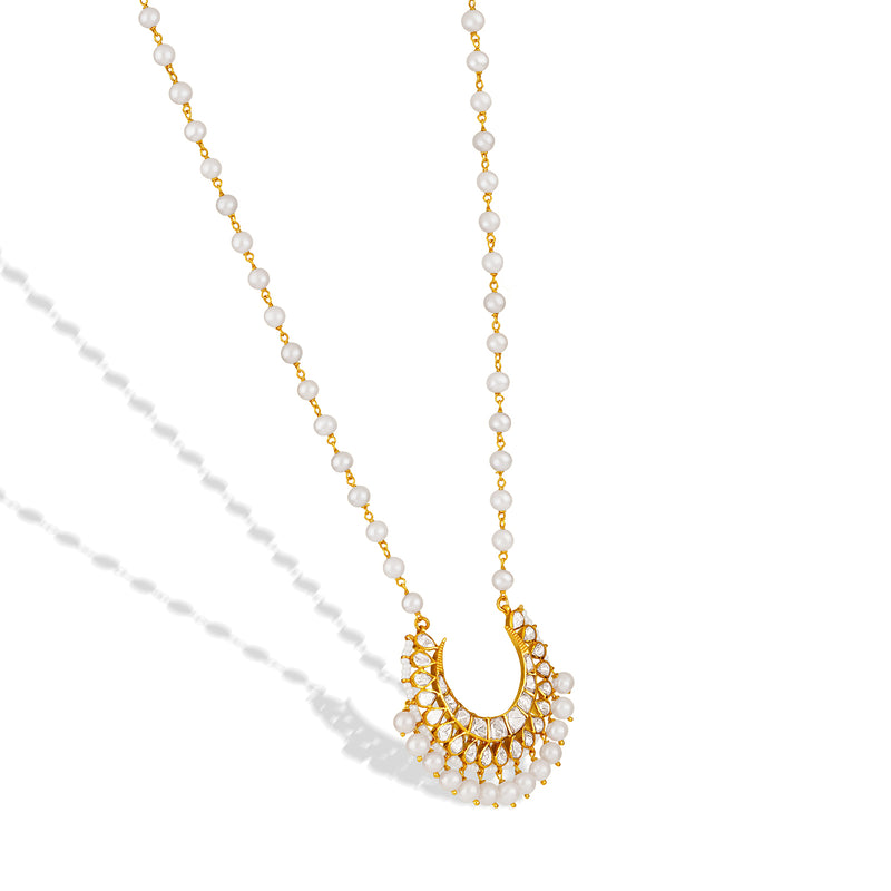 The Moissanite Pearl Halo