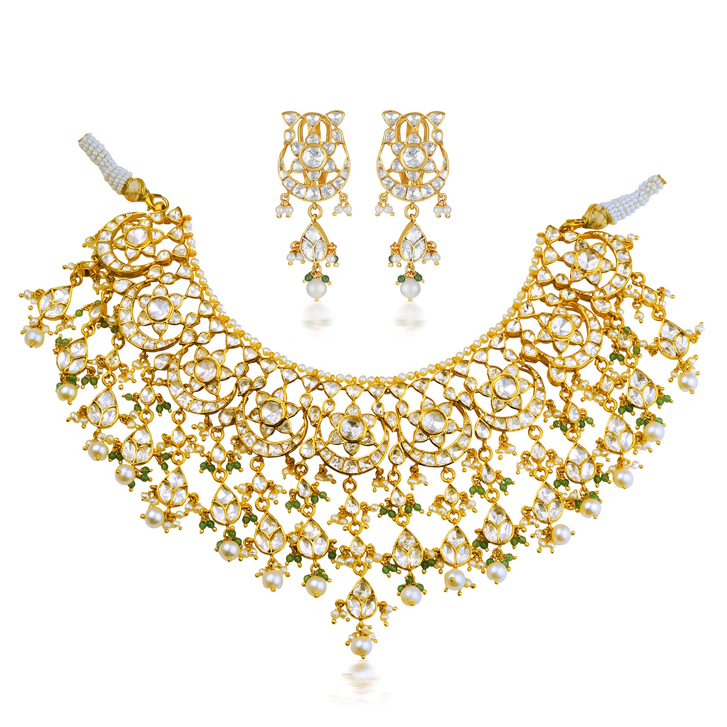 The Emerald Moissanite Duo