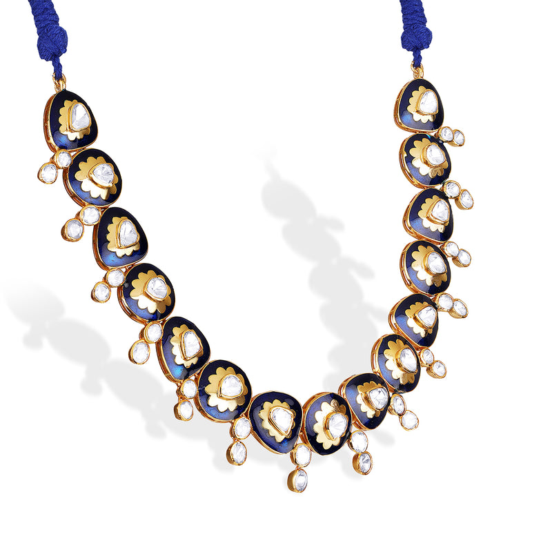 The Sapphire Meena Choker