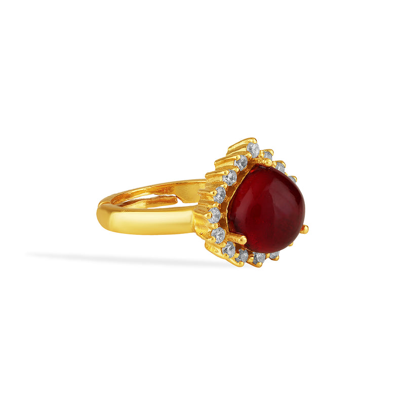 The Scarlet Orb Ring