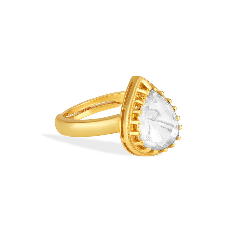 The Solitaire Spark Ring