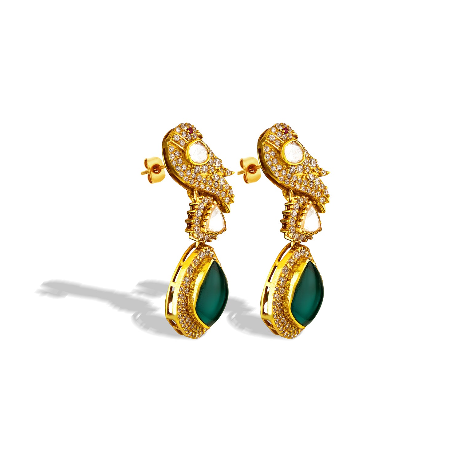 The Emerald Swarovski Halo