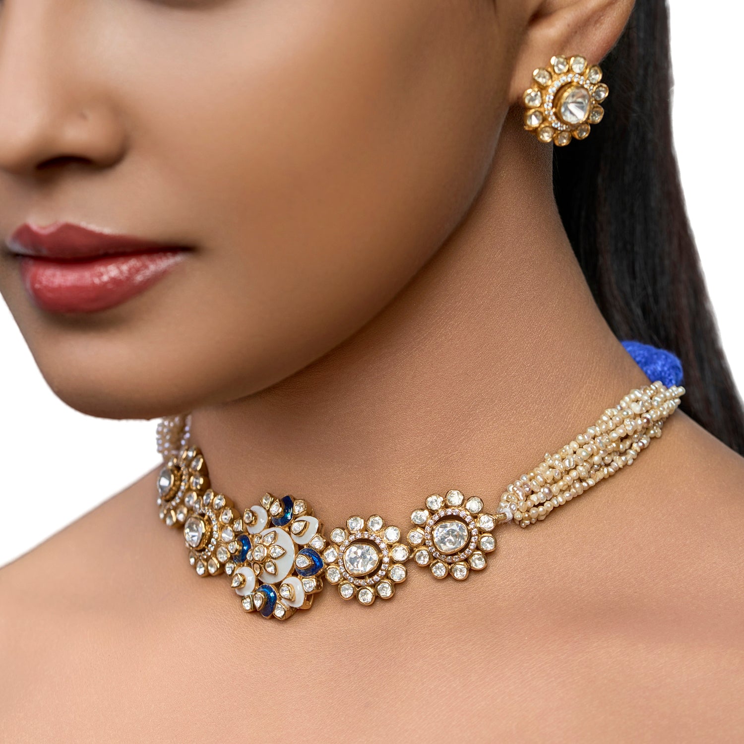 The Meena Mosaic Choker