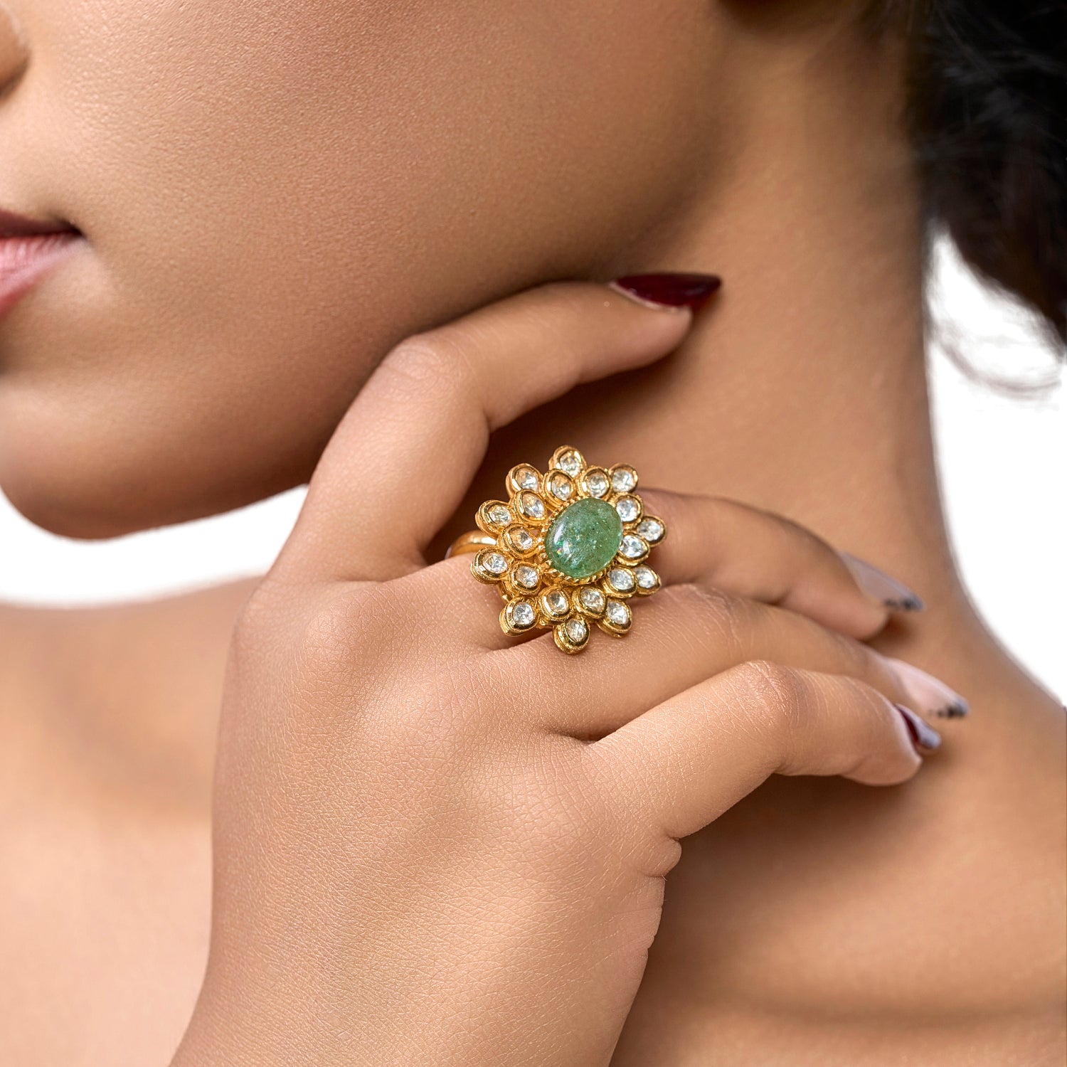 The Emerald Aura Ring