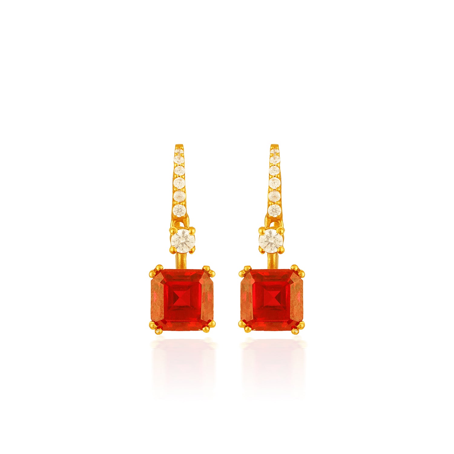 The Ruby Swarovski Halo