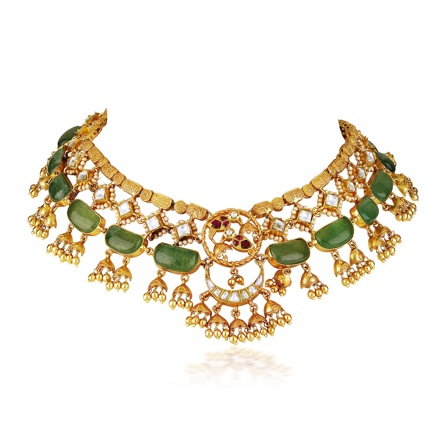 The Meena Emerald Bloom