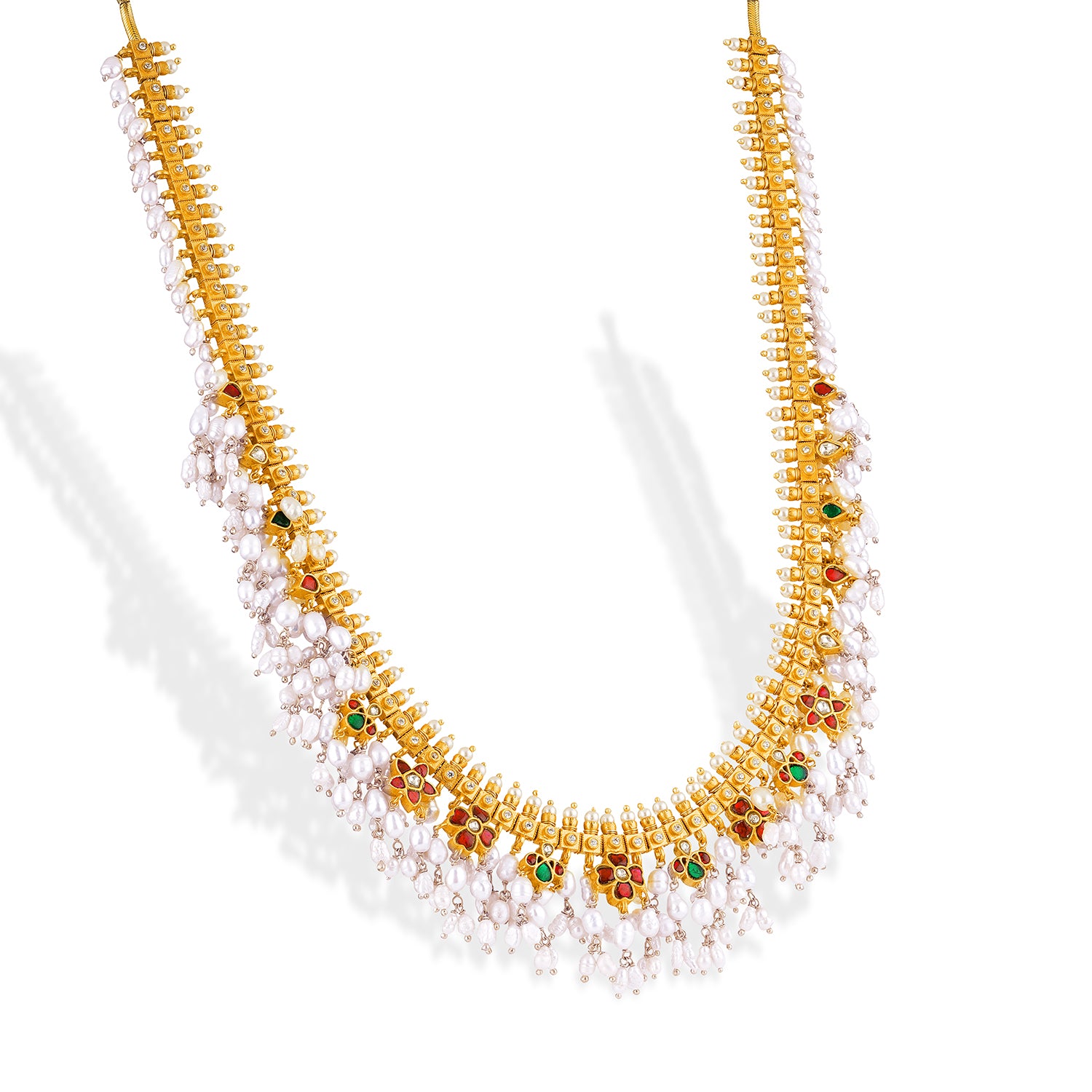 The Bicolor Moti Necklace