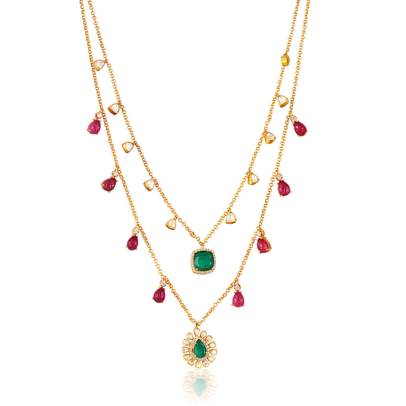 The Emerald Swarovski Halo