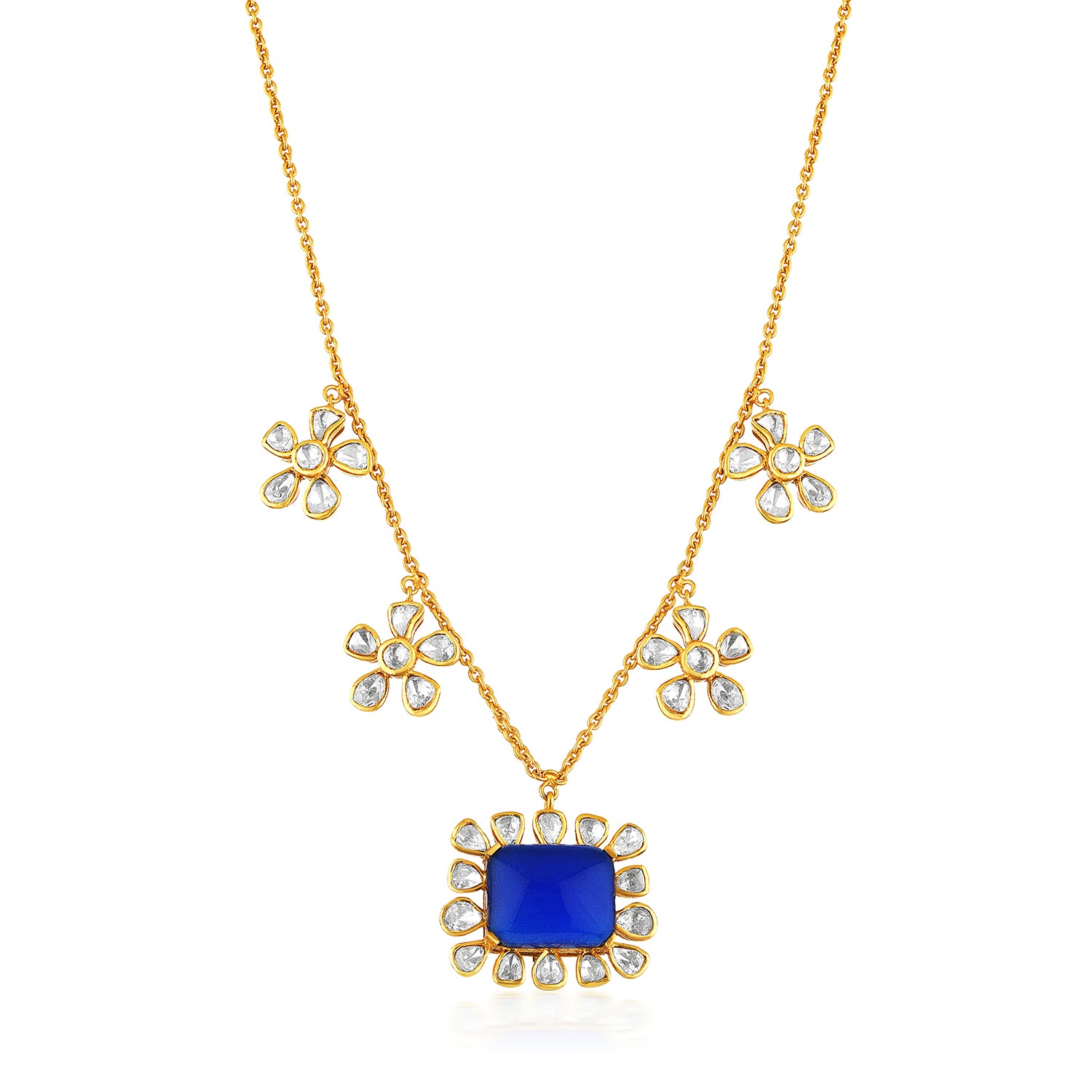 The Cobalt Moissanite Solo