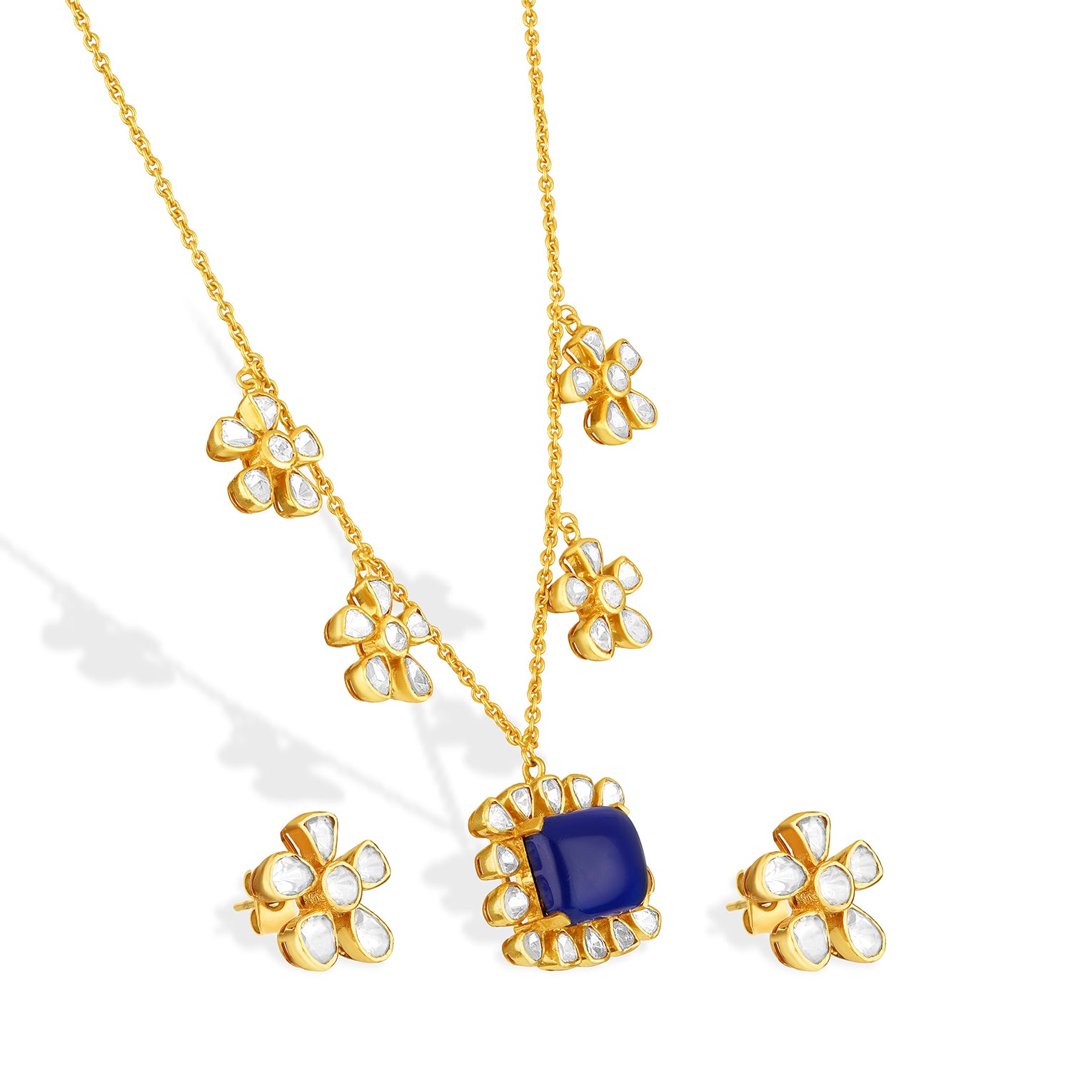 The Cobalt Moissanite Solo