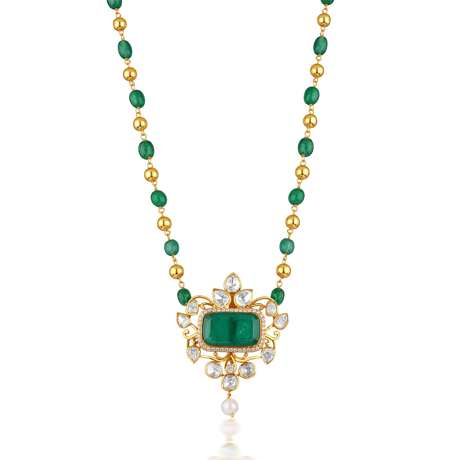 The Verdant Drop Necklace