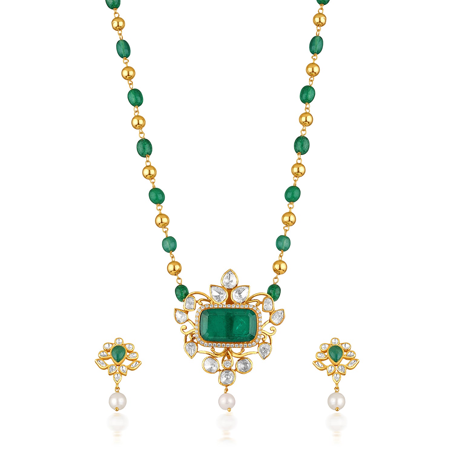 The Verdant Drop Necklace