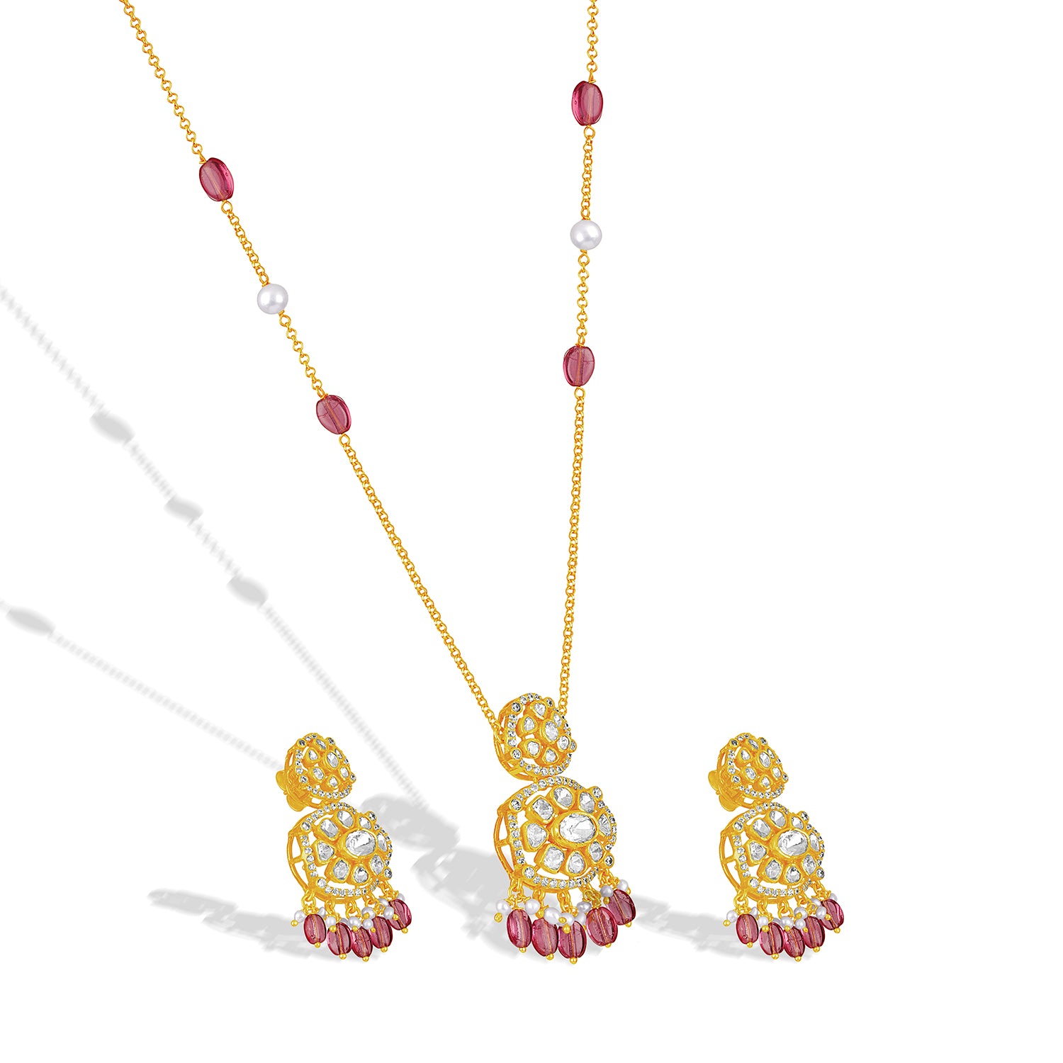 The Pink Swarovski Drop