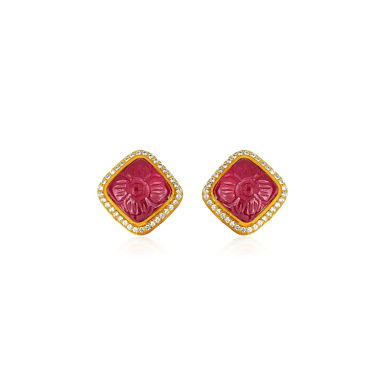 The Crimson Halo Necklace