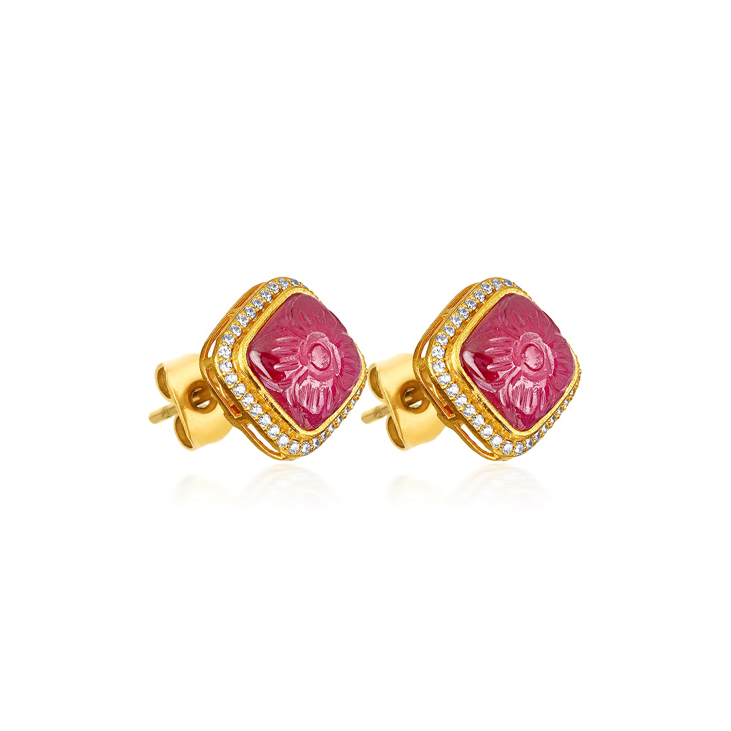 The Crimson Halo Necklace