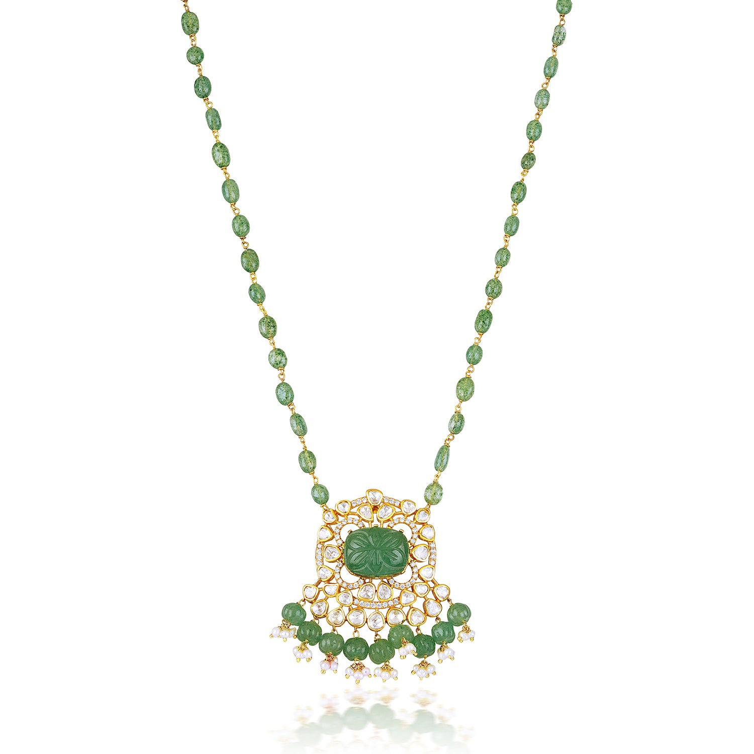 The Emerald Swarovski Drop