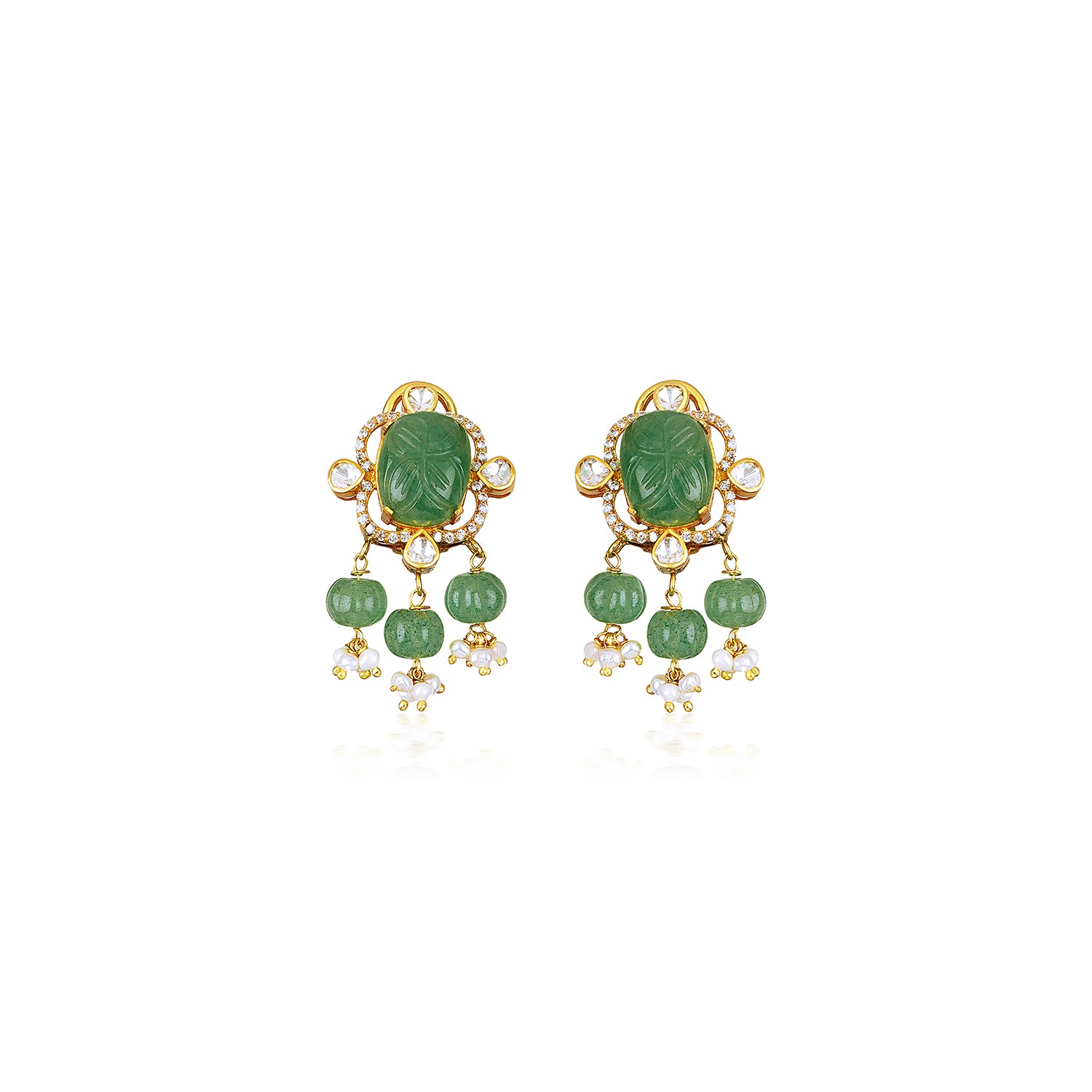 The Emerald Swarovski Drop