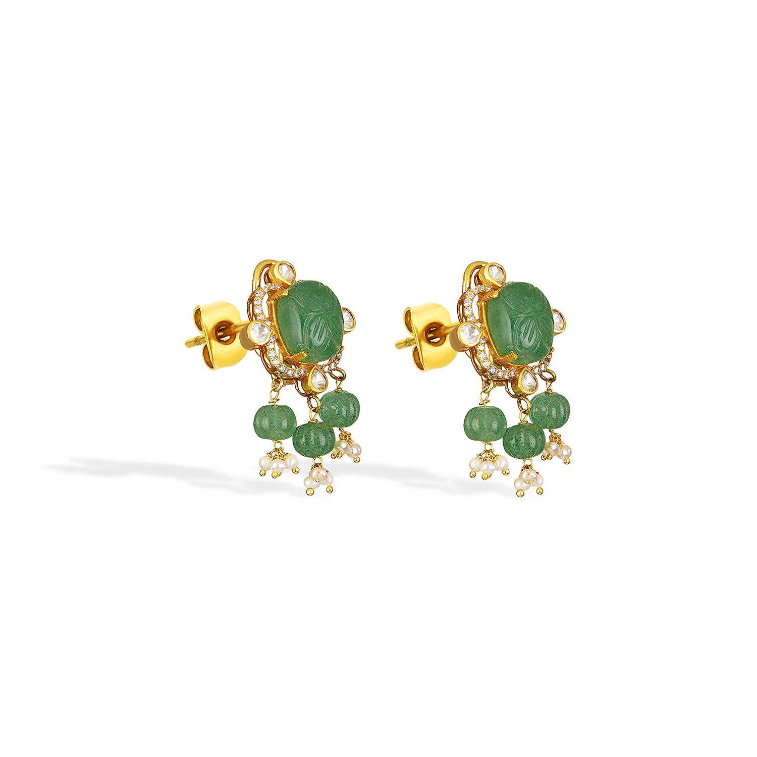 The Emerald Swarovski Drop