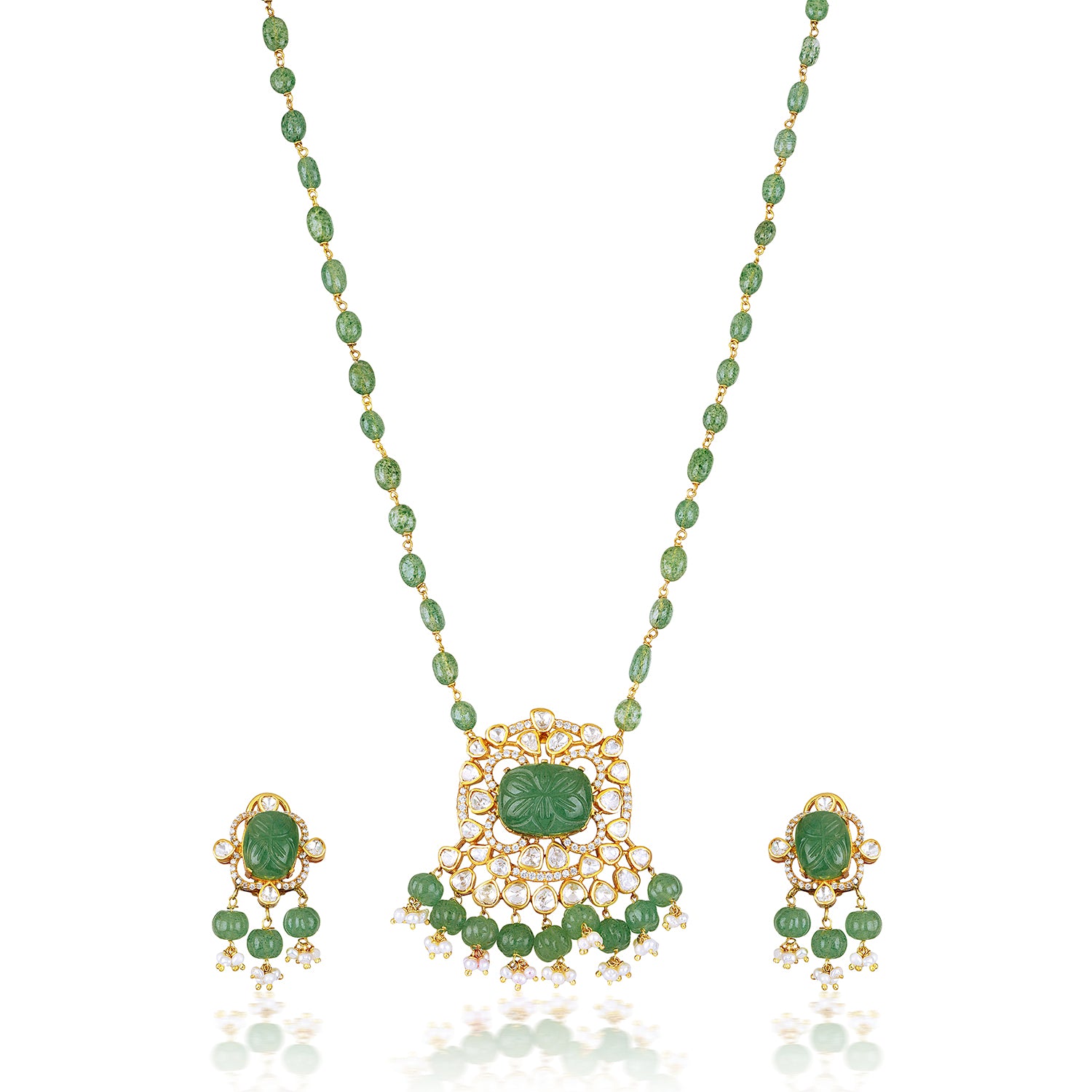 The Emerald Swarovski Drop