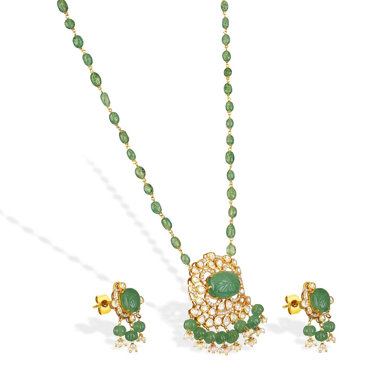 The Emerald Swarovski Drop