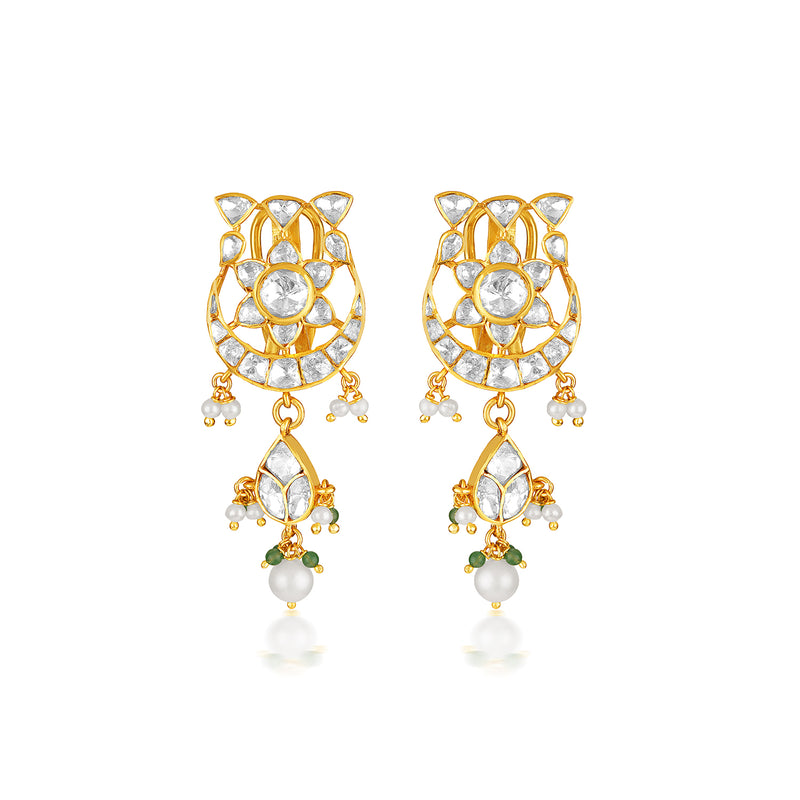 The Emerald Moissanite Duo