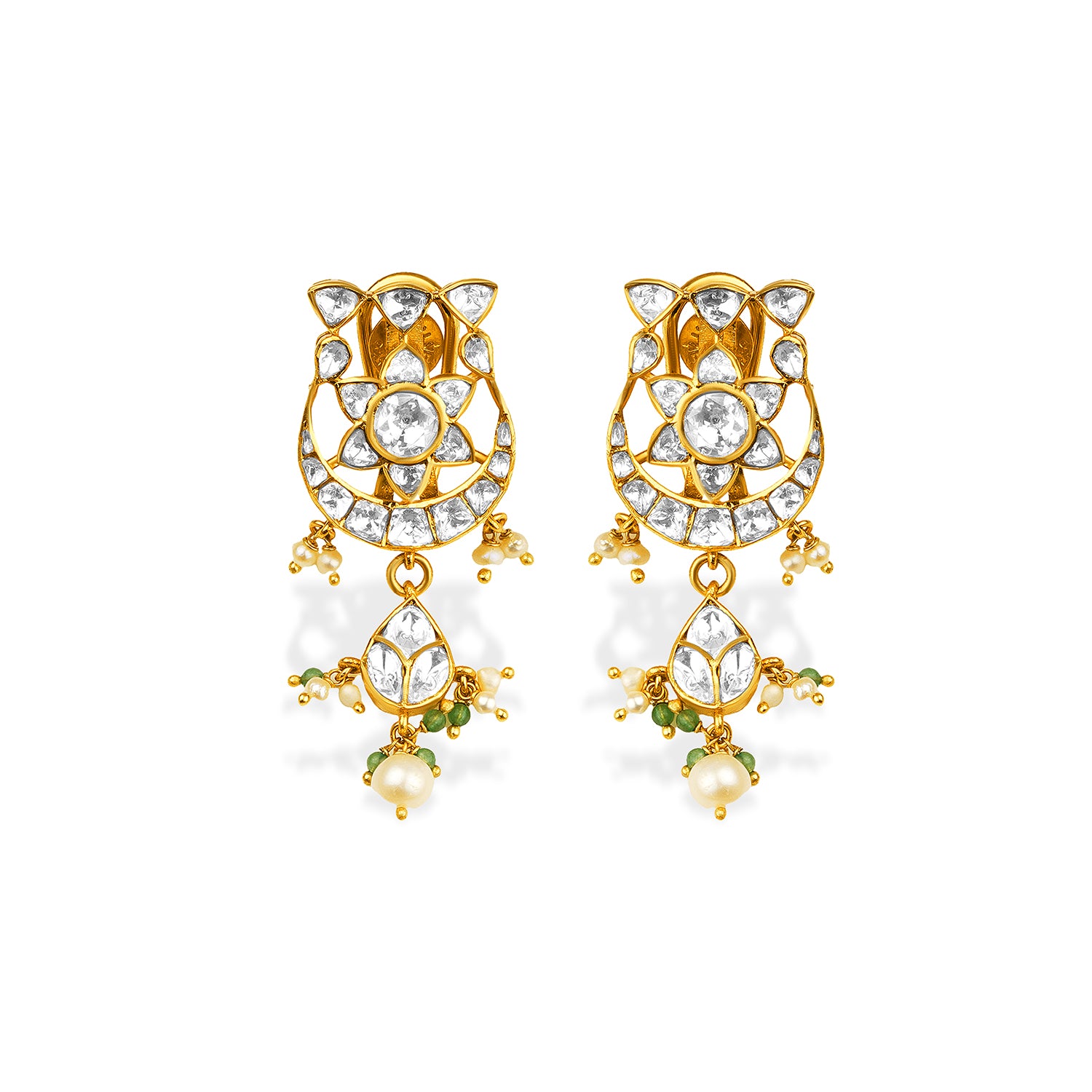 The Emerald Moissanite Duo