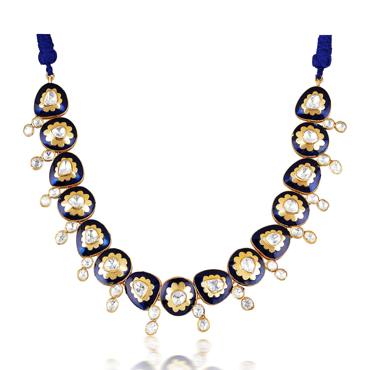 The Sapphire Meena Choker
