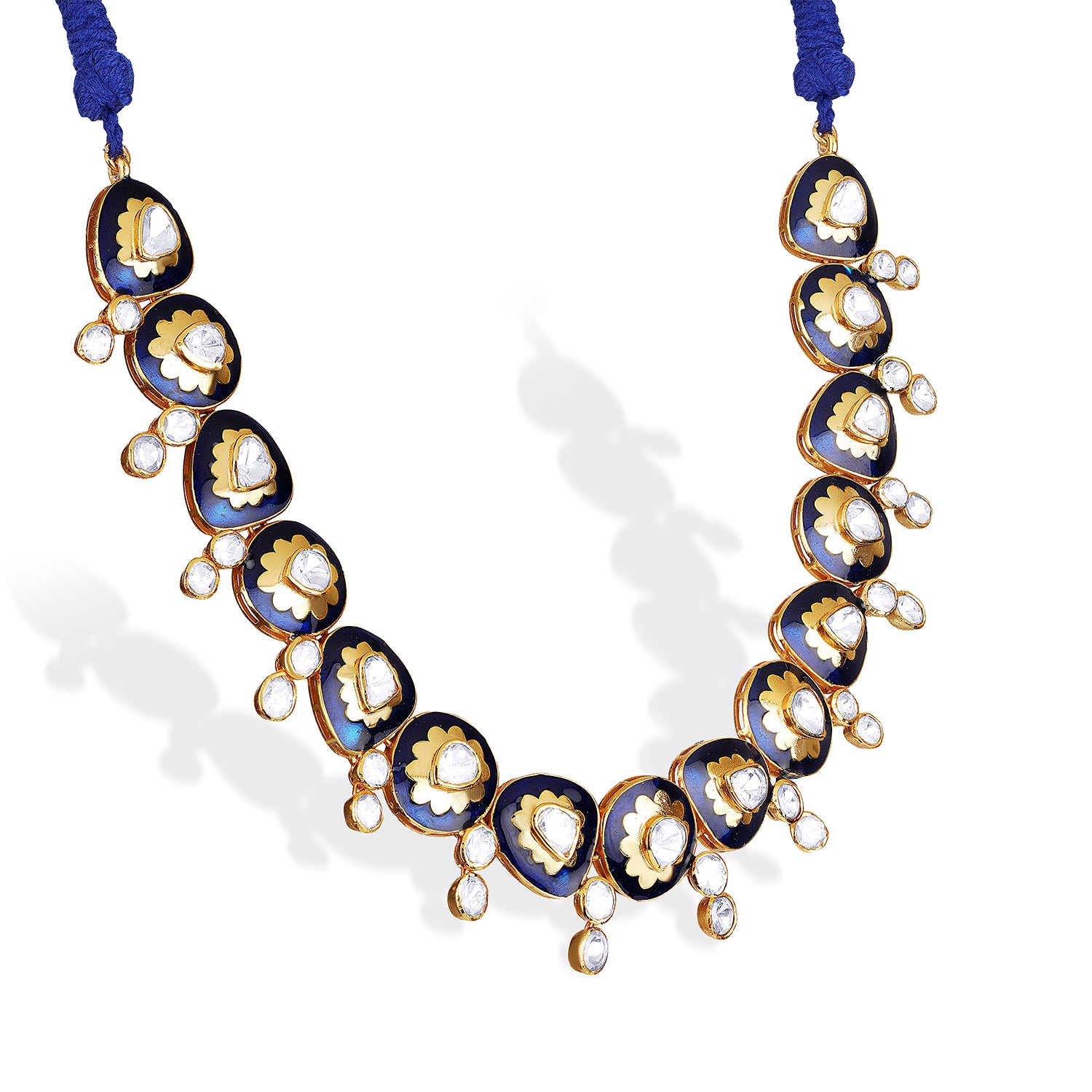 The Sapphire Meena Choker