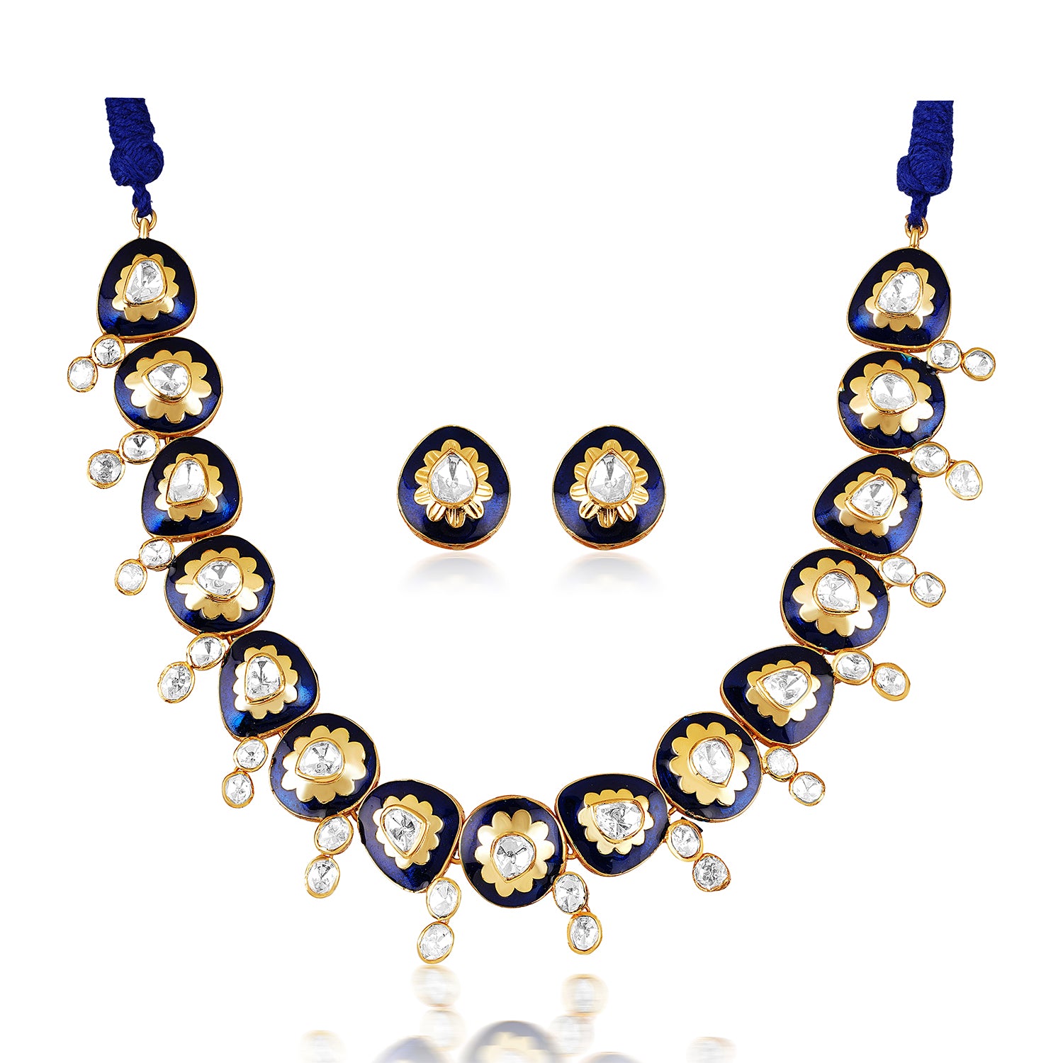 The Sapphire Meena Choker