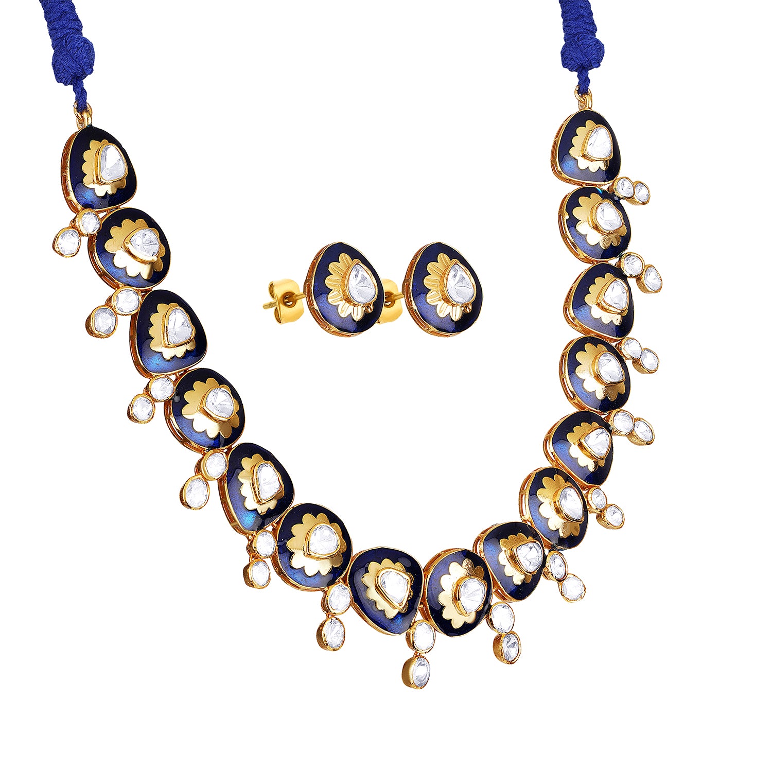 The Sapphire Meena Choker
