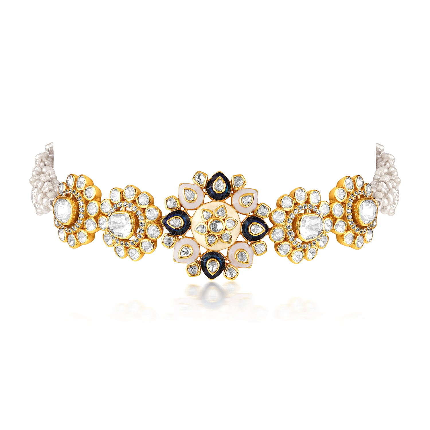 The Meena Mosaic Choker