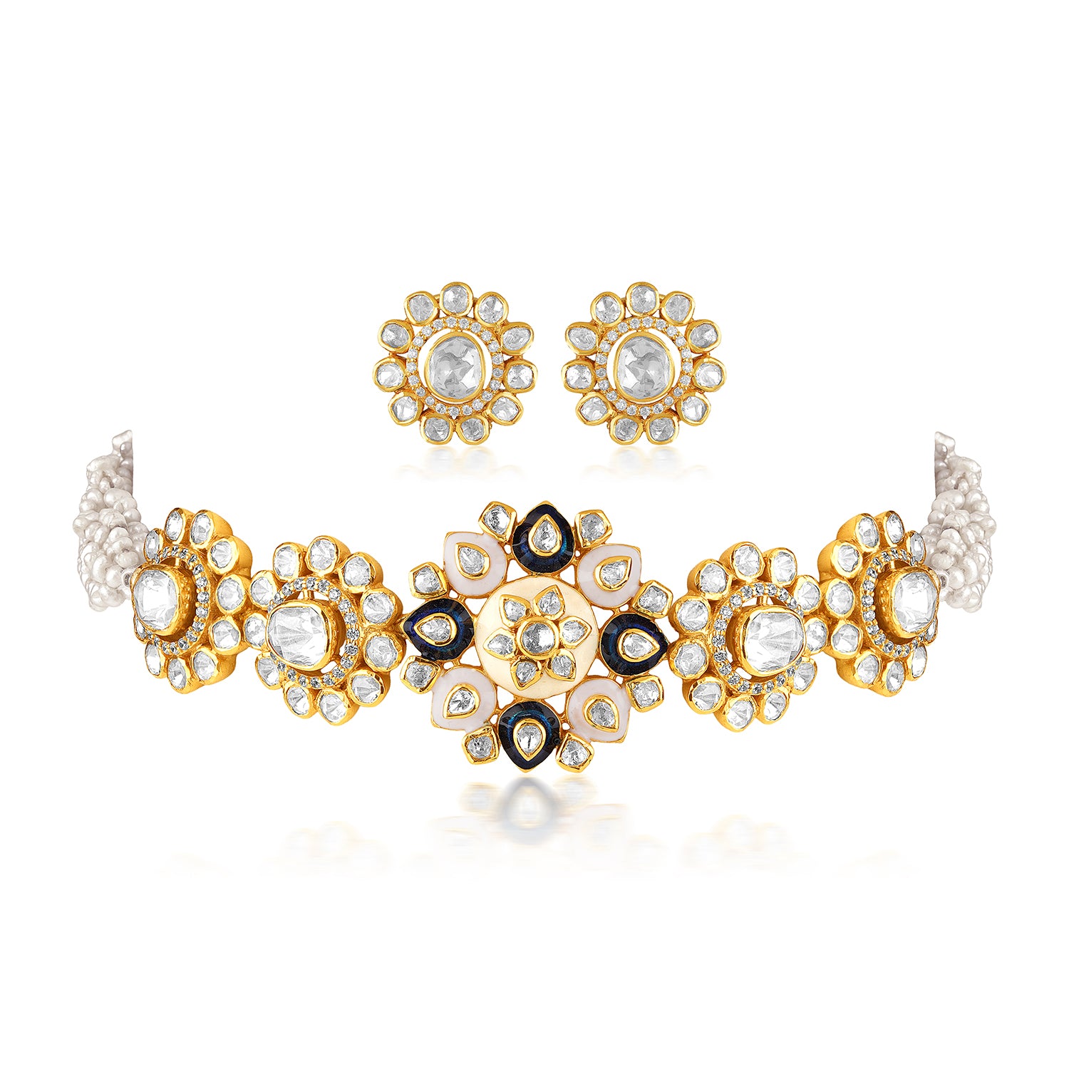 The Meena Mosaic Choker