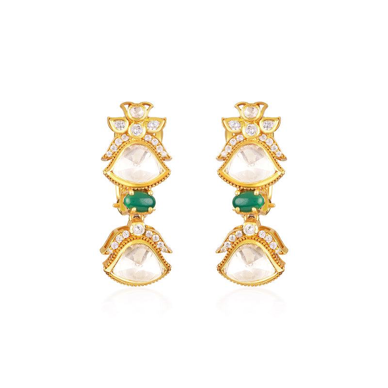 The Emerald Moissanite Solo