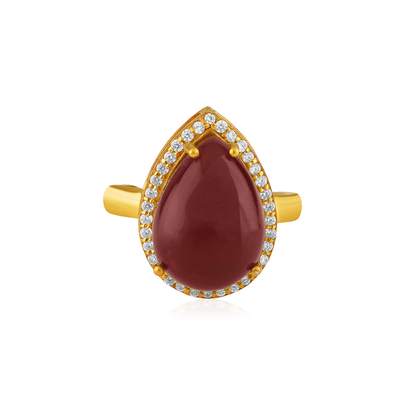 The Ruby-Swarovski Stellar Ring