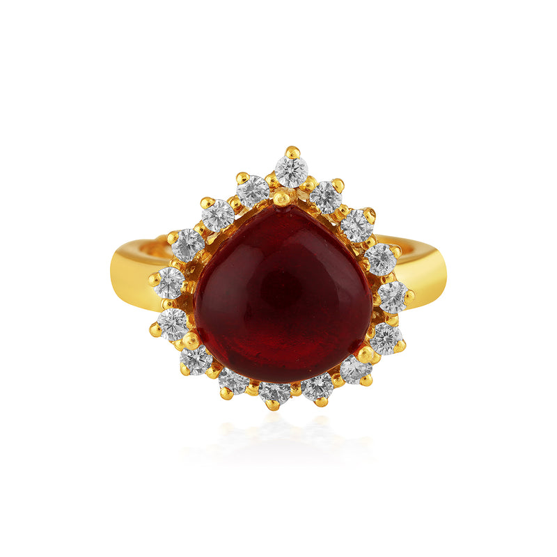 The Scarlet Orb Ring