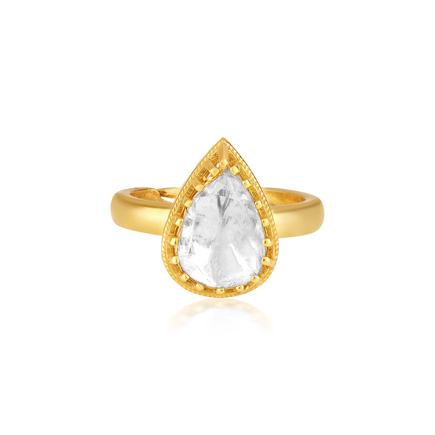 The Solitaire Spark Ring
