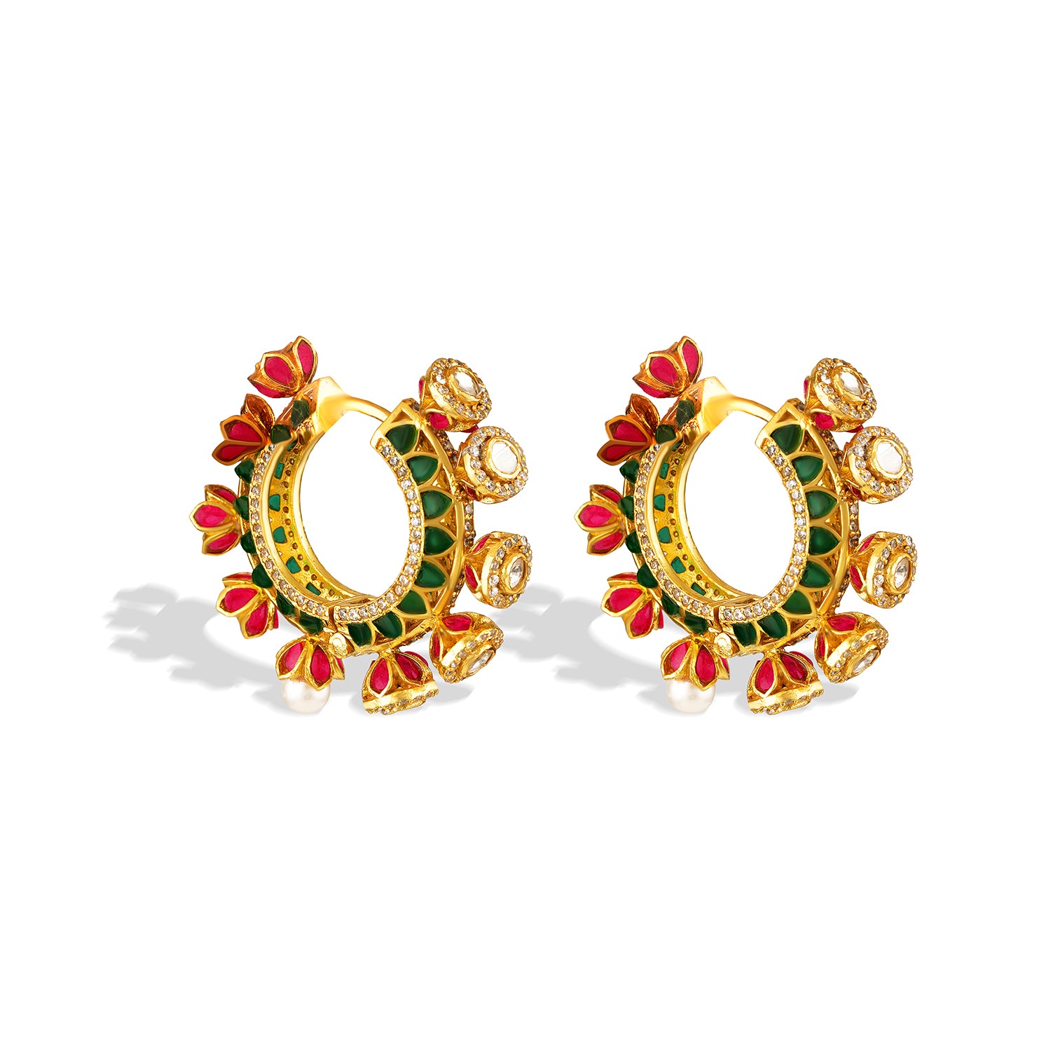 The Swarovski Kundan Drops