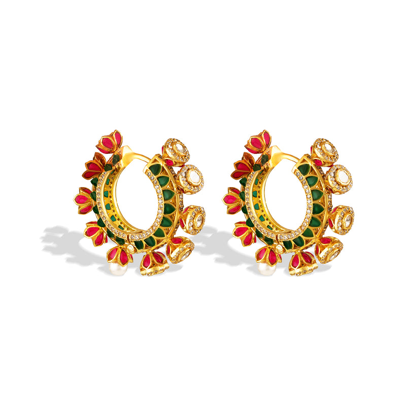 The Swarovski Kundan Drops