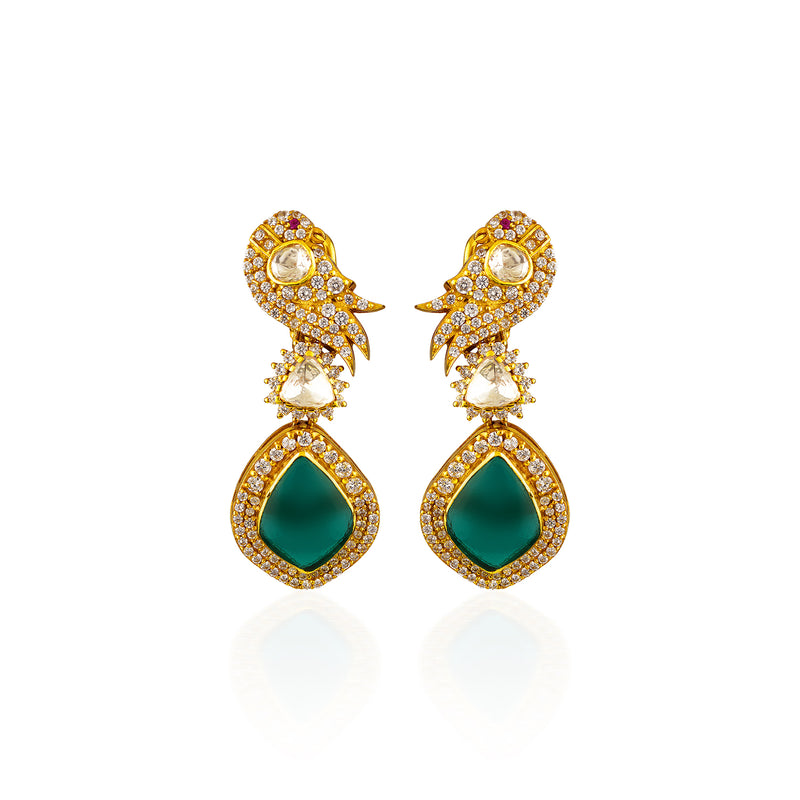 The Emerald Swarovski Halo