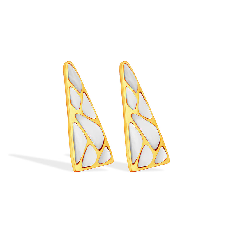 The Opaline Grace Studs