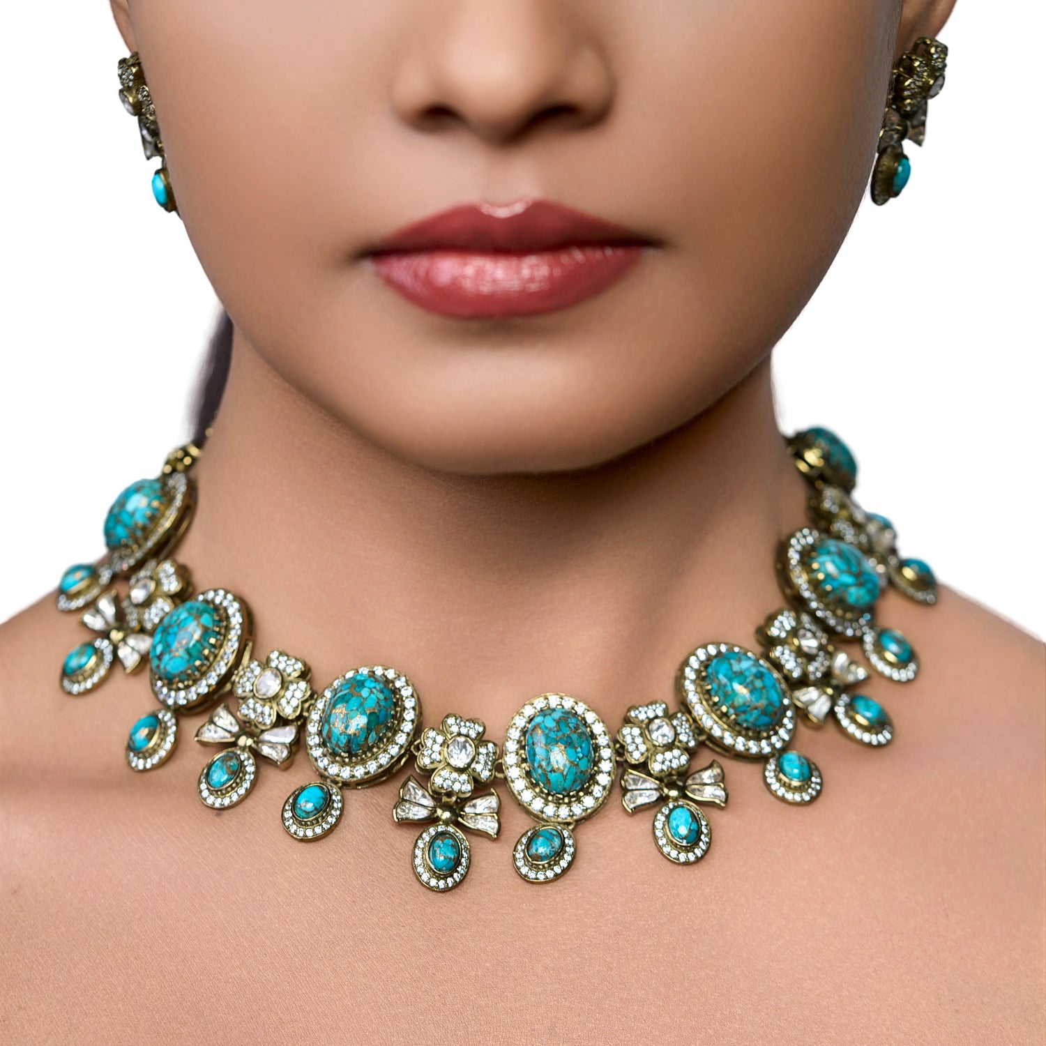 The Azure Swarovski Choker