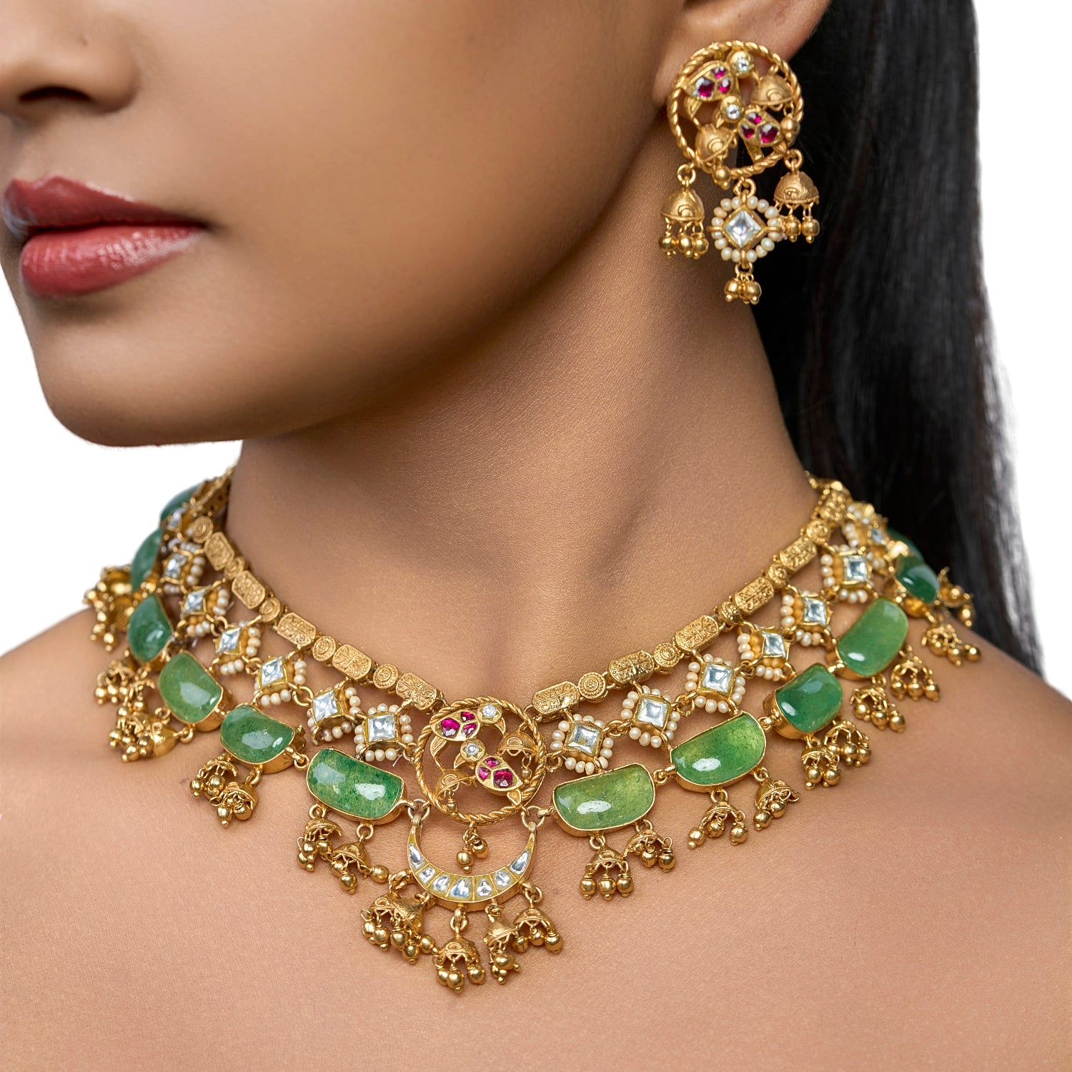 The Meena Emerald Bloom